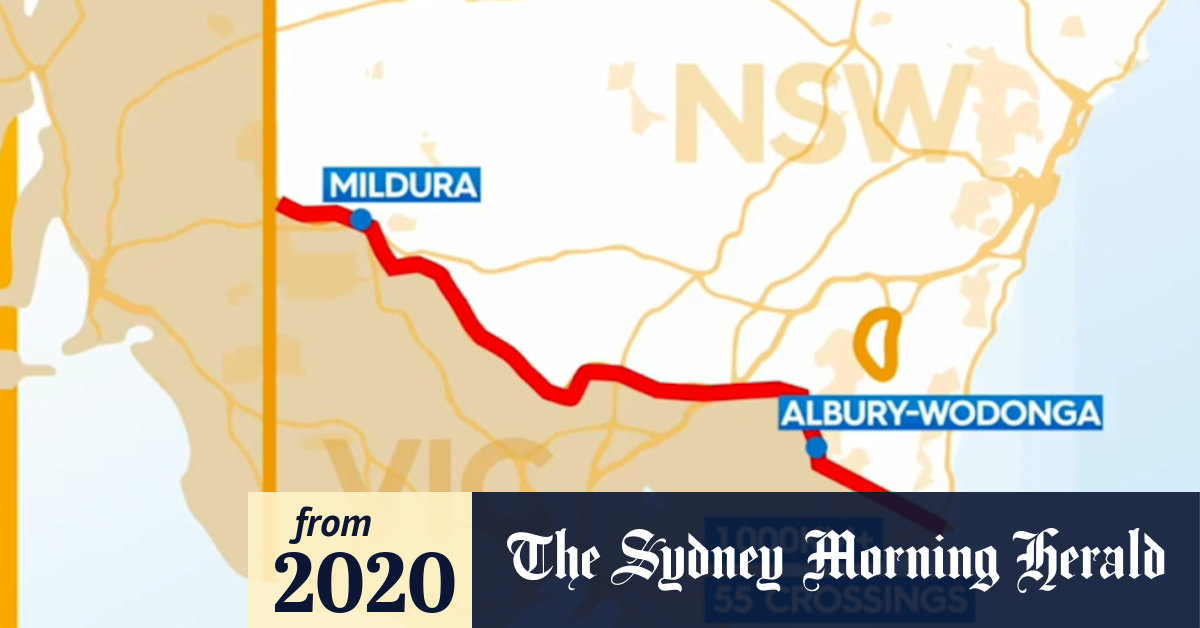 Video: Coronavirus: Victoria NSW border closure