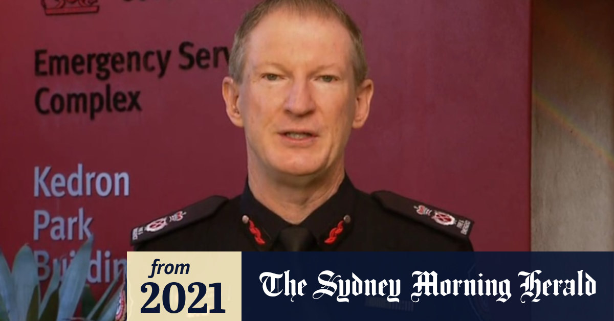 Video: Queensland Fire and Emergency Services Commissioner Greg Leach ...