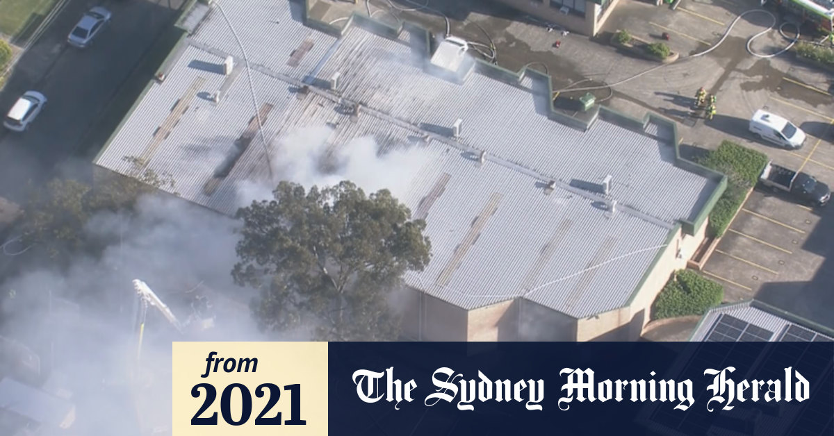 Video: Firefighters battling factory fire in Sydney's west