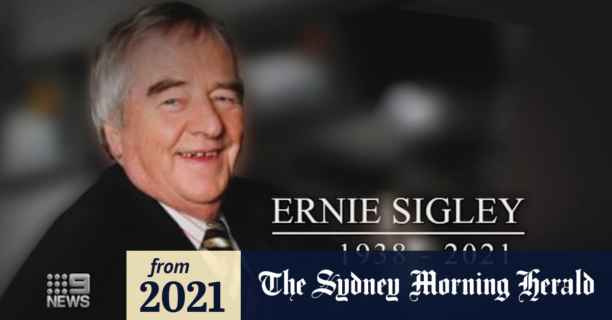 Video: Aussie radio and TV personality Ernie Sigley farewelled