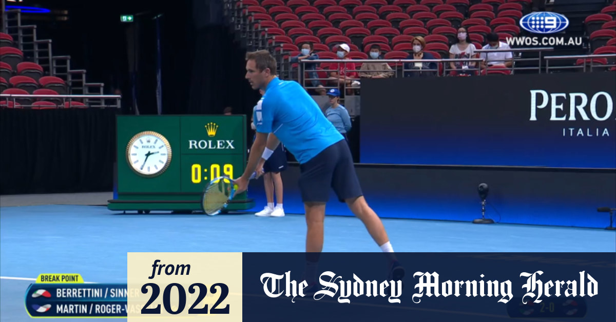 Berrettini Sinner Roger-Vasselin Martin: ATP Cup 2022