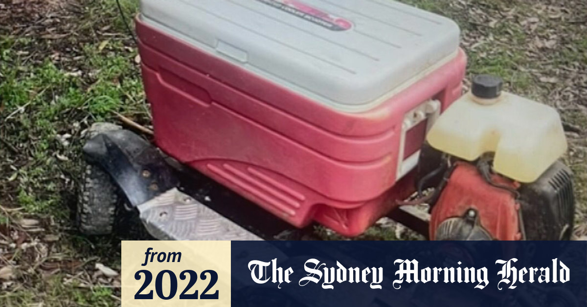 Video: Motorised esky leaves Melbourne man with hefty fine