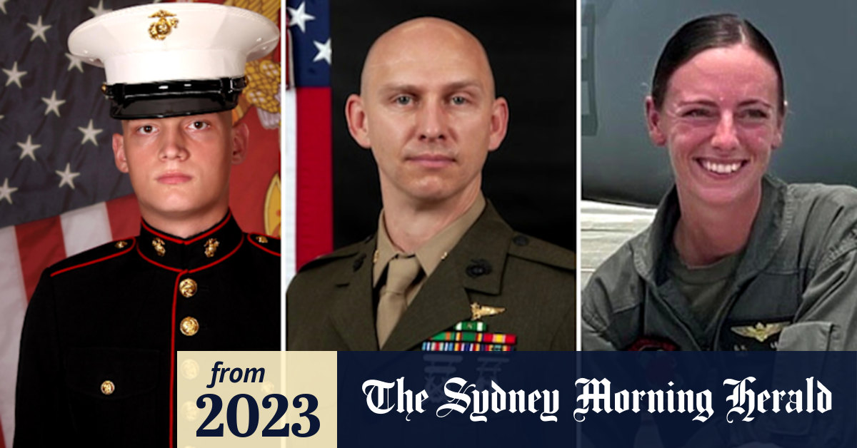 Video: Identities of US Marines killed in aircraft crash revealed