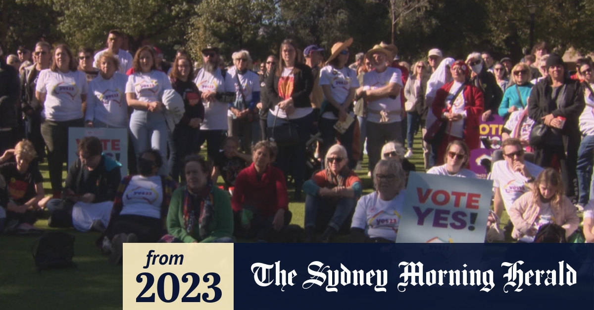 Video: Rally held for Indigenous Voice to Parliament