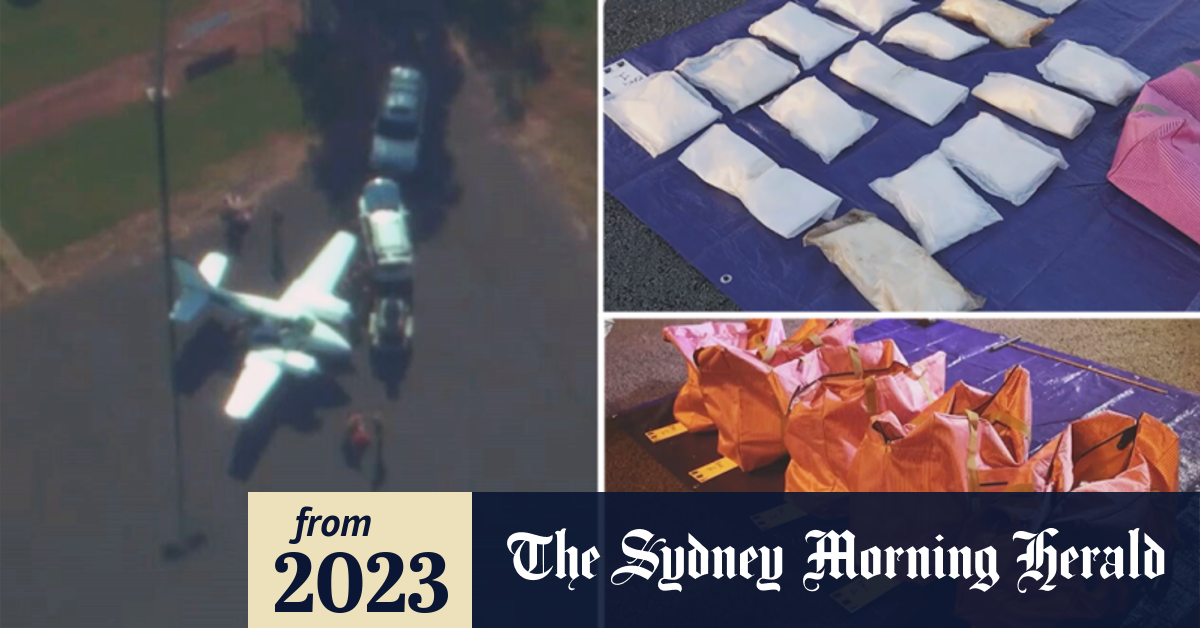 Video: Five arrested after plane allegedly filled with meth lands in ...