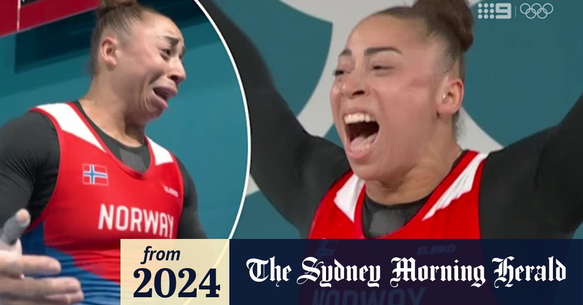 Weightlifter doesn't realise she's won Olympic gold