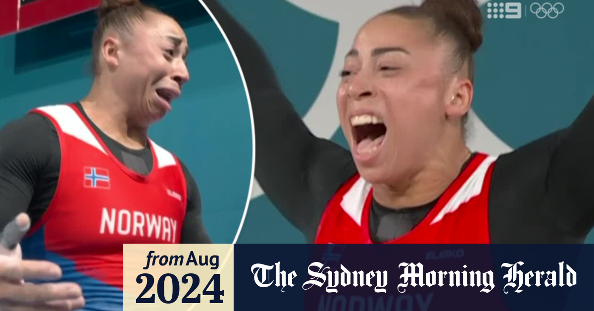 Weightlifter doesn't realise she's won Olympic gold