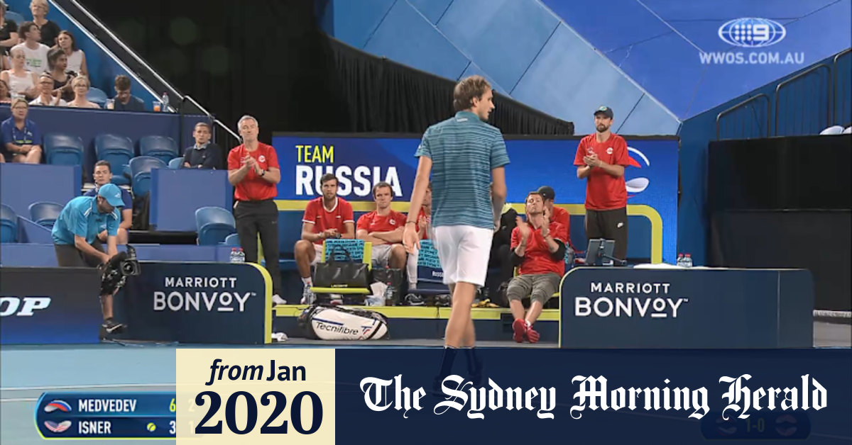 Video: Daniil Medvedev vs John Isner | ATP Cup Highlights