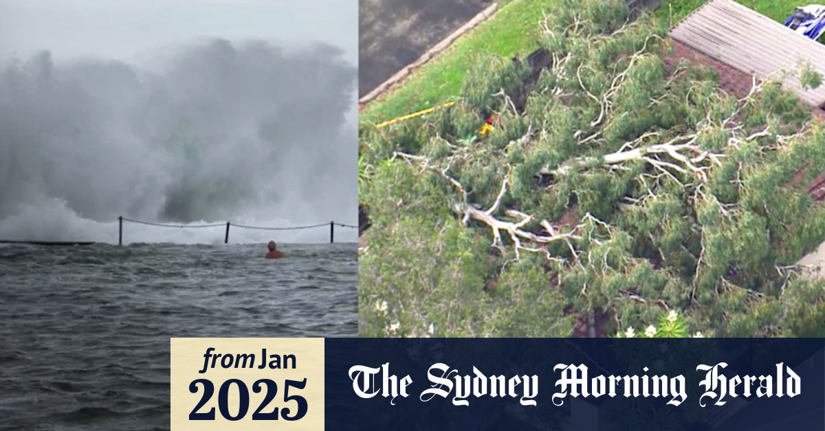 Video: Thousands remain without power after Sydney storms