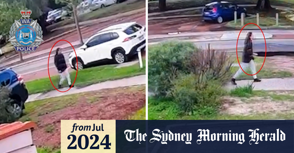 Video: CCTV shows last sighting of missing woman