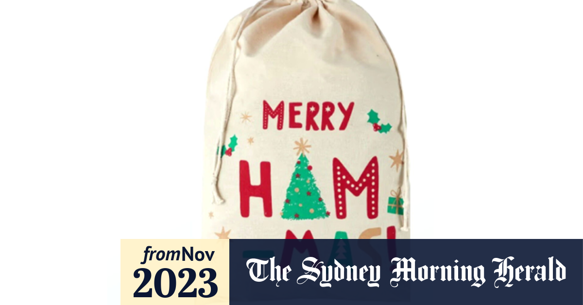 Kmart Australia Pulls 'Merry Ham-Mas' Christmas Bag After Jewish