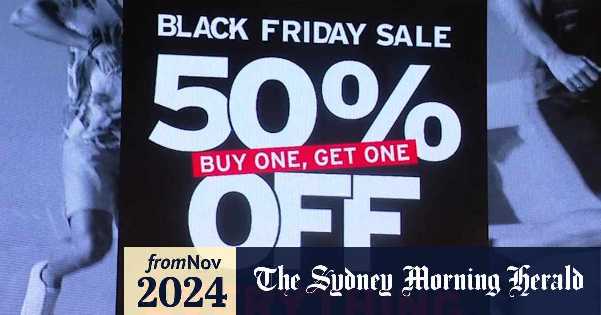 Video: Shop traders fight back against online rivals ahead of Black ...