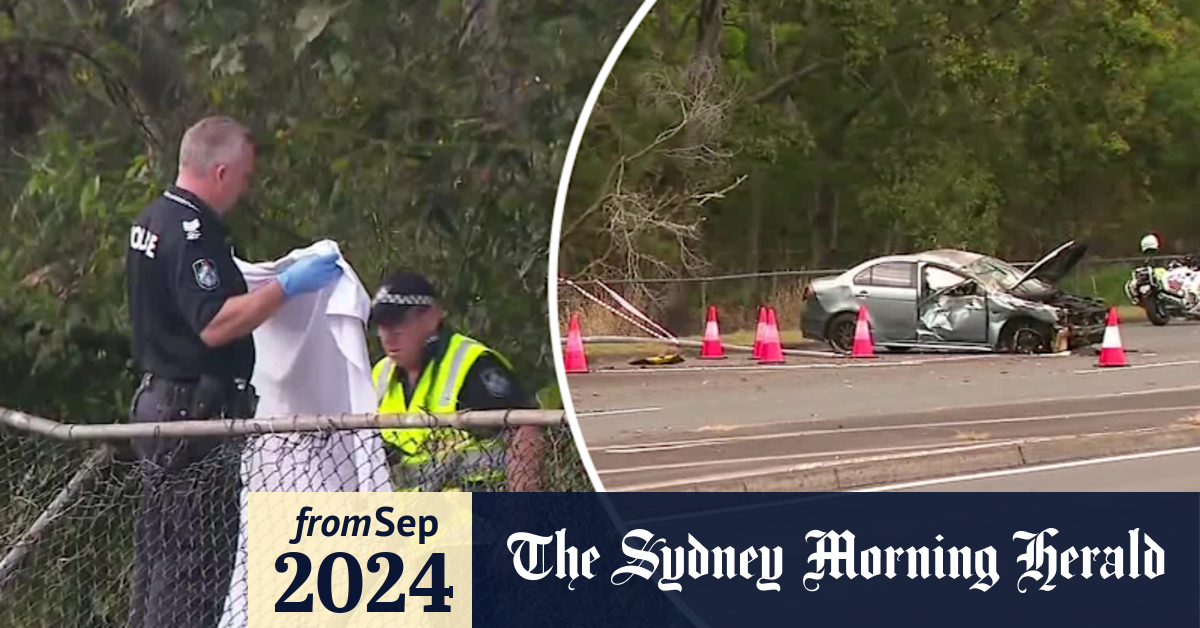 Video: Pedestrian hit and killed by car in early morning crash in Brisbane