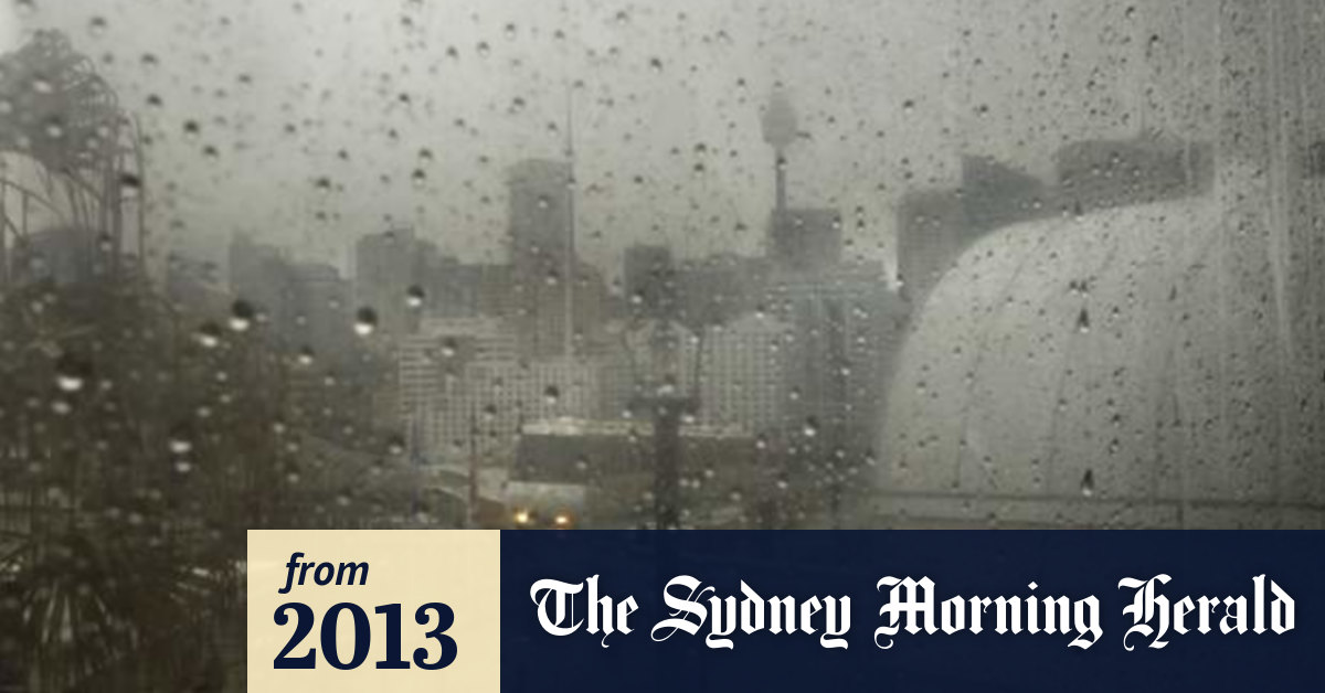 What a front! More wet weather on its way for Sydney