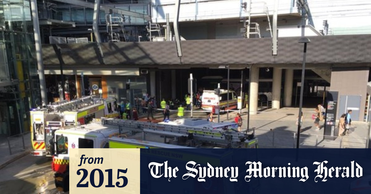 Passengers Hurt As Bus Slams Into Wall At Chatswood Station