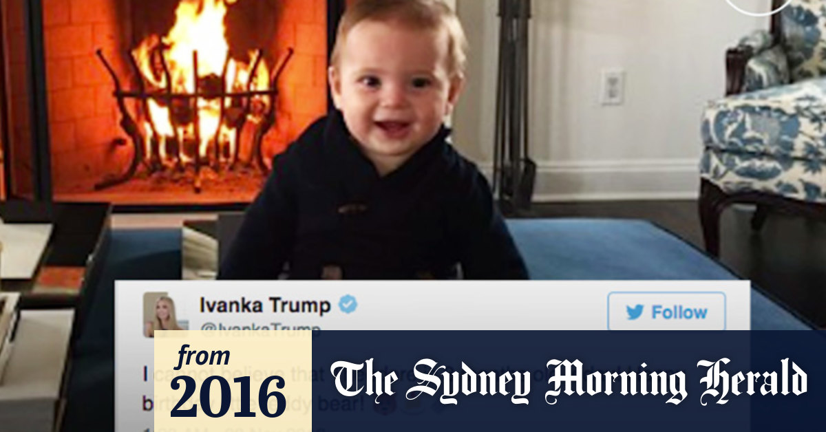Video Ivanka Trump Roasted Over Baby Birthday Tweet