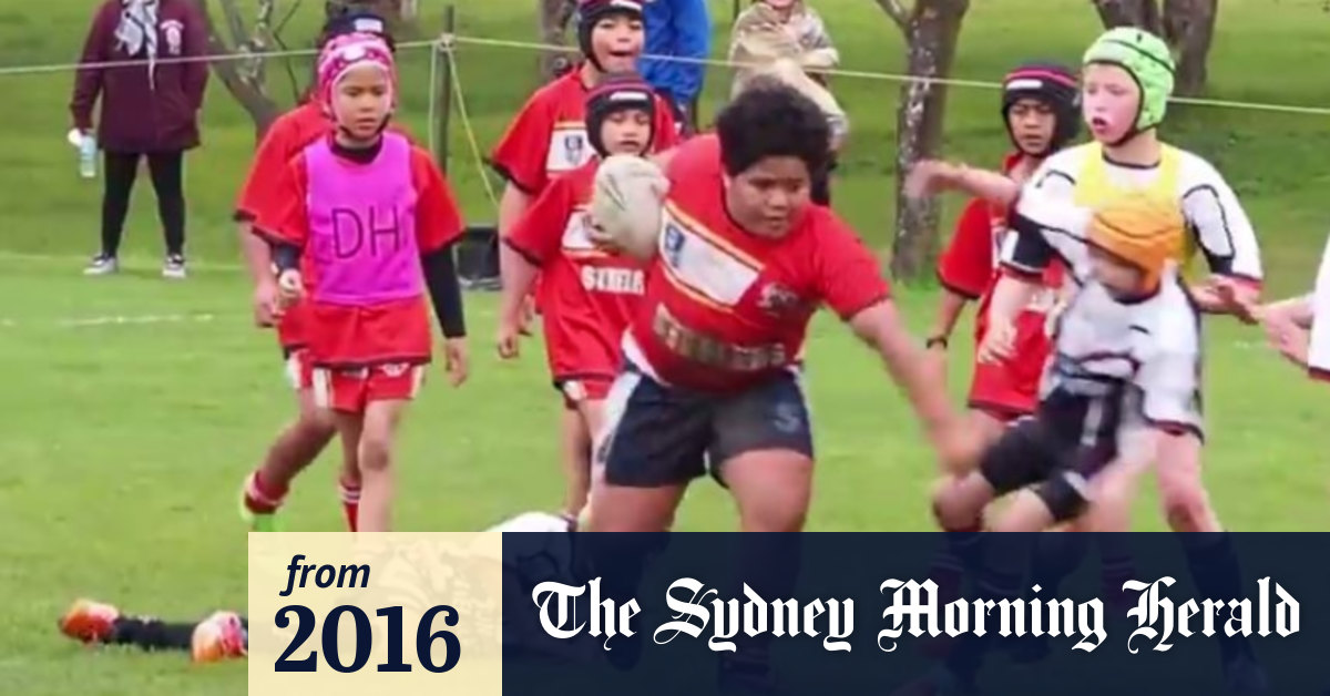 Video Of 9 Year Old Rugby League Player Meaalofa Te O Goes Viral