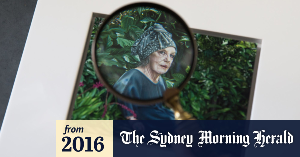 Archibald Prize 2016 Natasha Bieniek S Small Portrait Captures