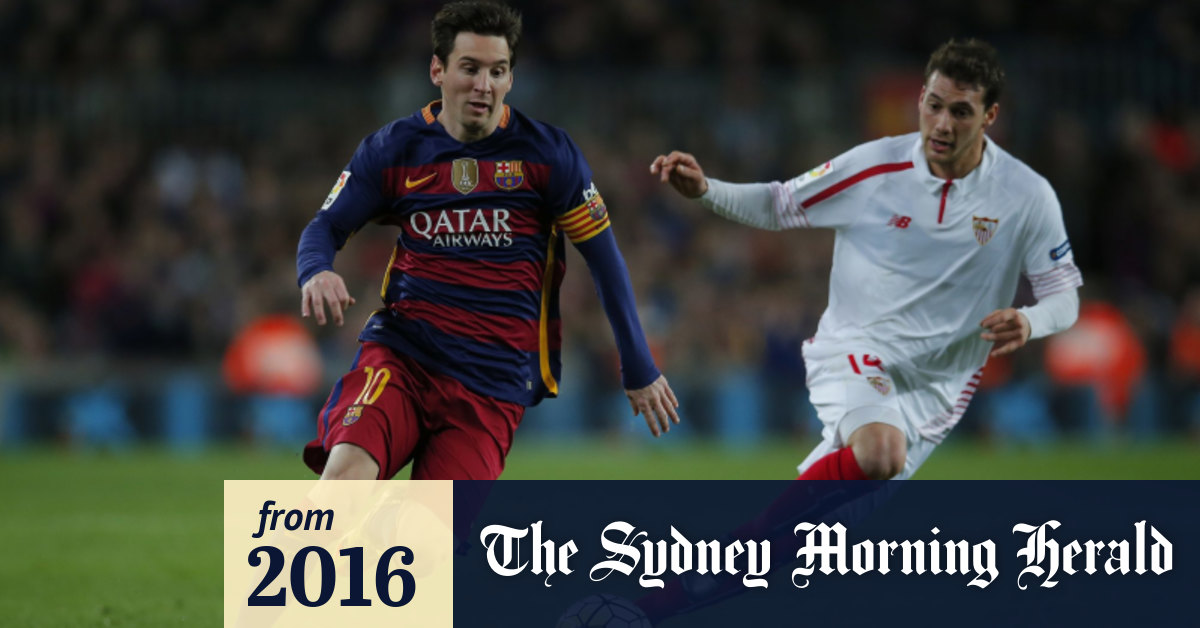 Spanish League Barcelona Equals Record Thanks To Lionel Messi V Sevilla