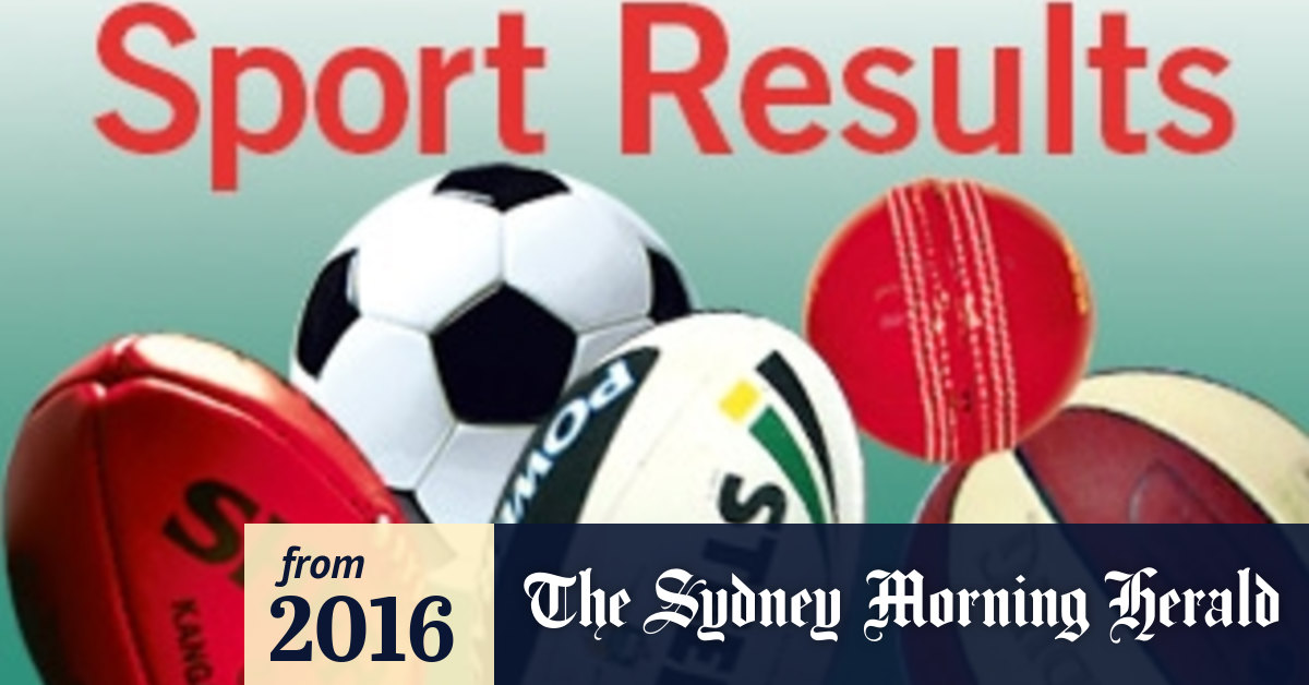 Sport Results For Saturday April 2