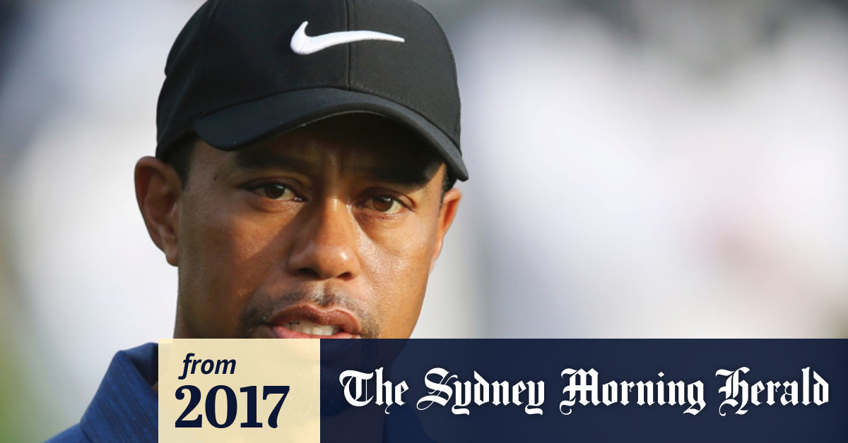 tiger woods cap australia