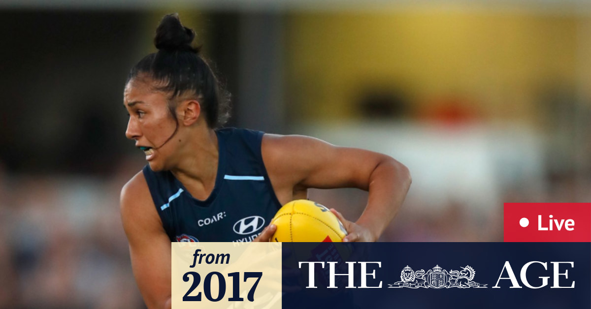 AFLW Live Scores: Carlton Blues v GWS Giants