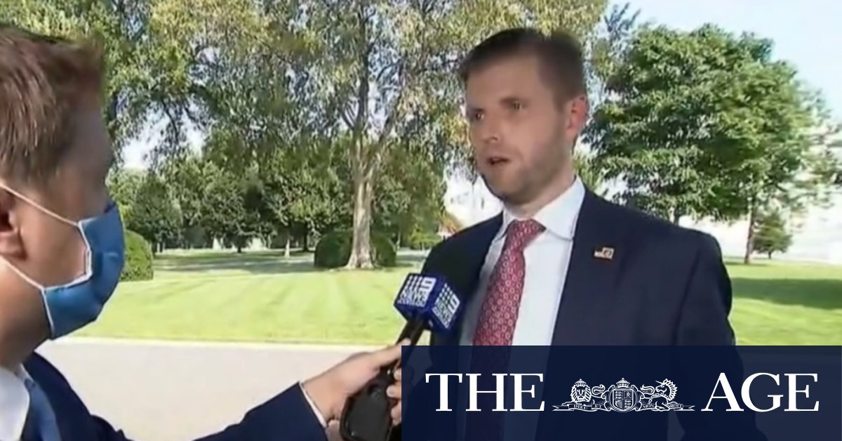 Video: 9News speaks to Eric Trump