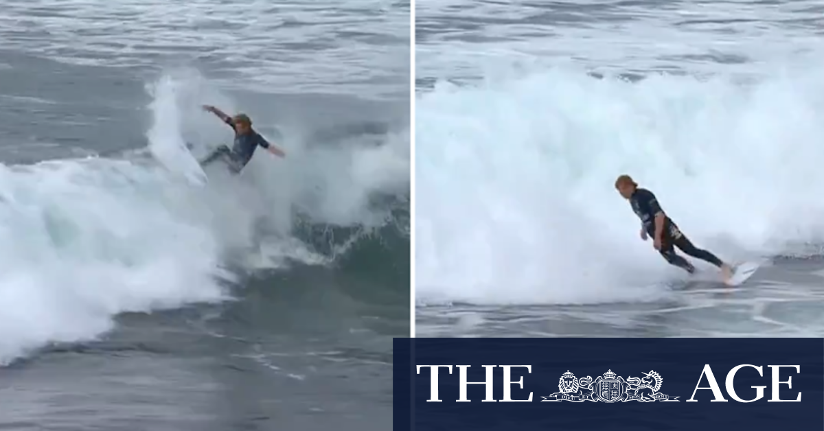 Aussie surfing star faces world No.1