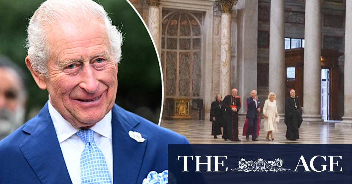 King Charles meets with Pope Leo at the Vatican