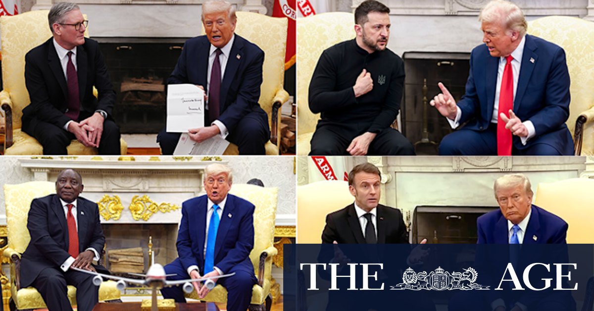 Oval Office Meetings: Historic Moments with World Leaders