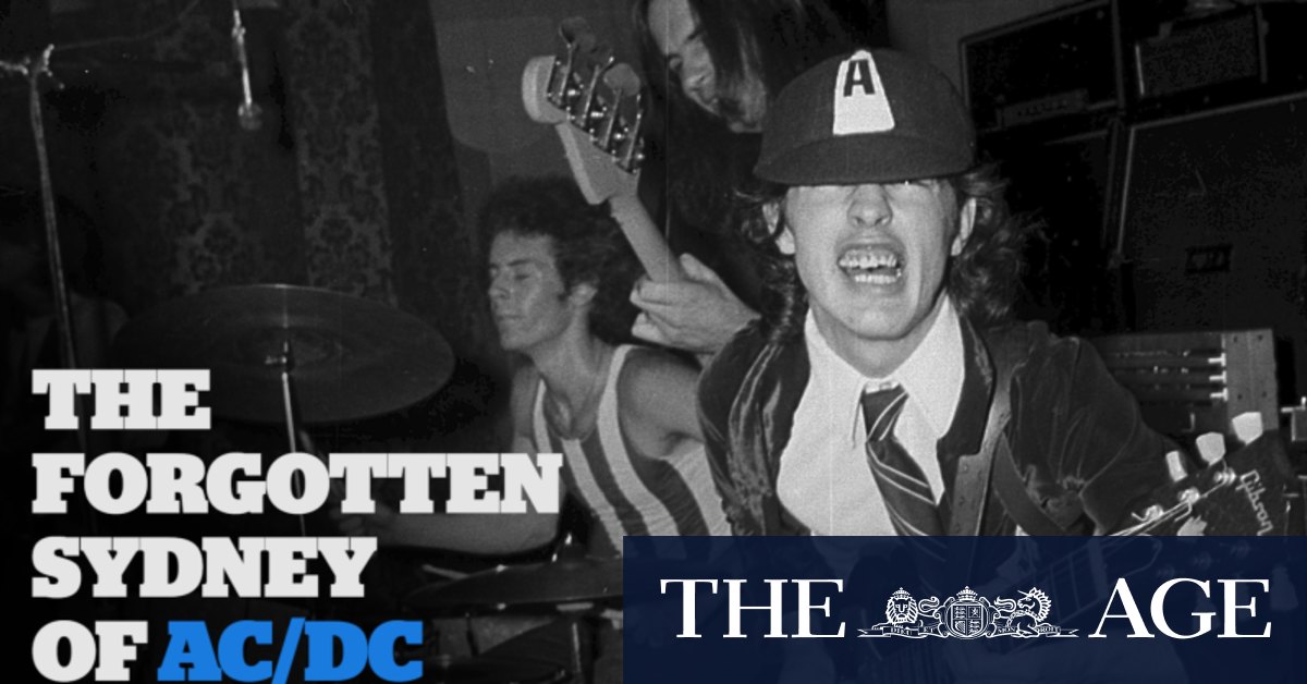 The forgotten Sydney of AC/DC