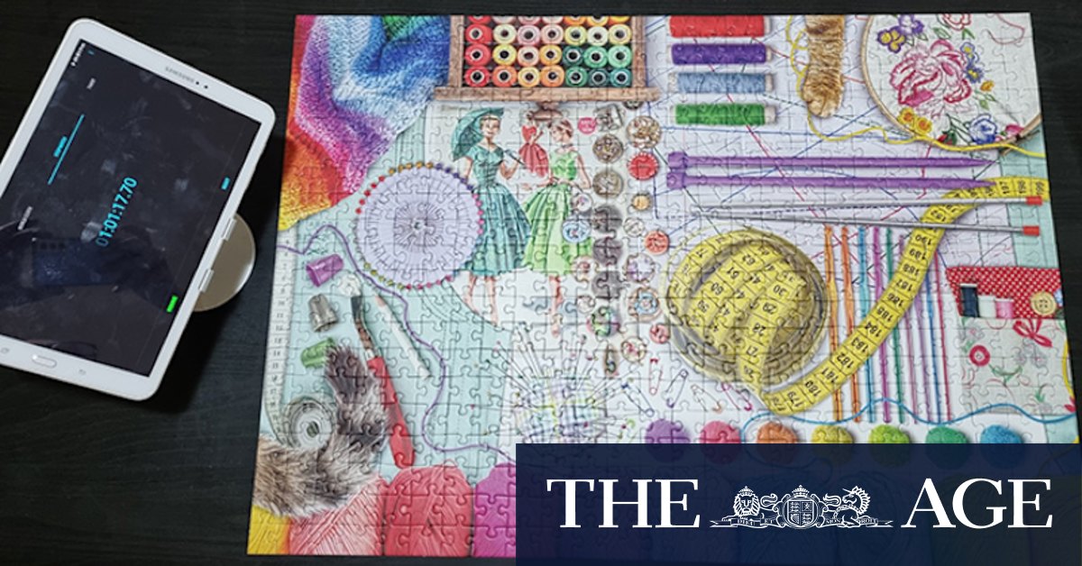 Video Training for a jigsaw puzzle competition