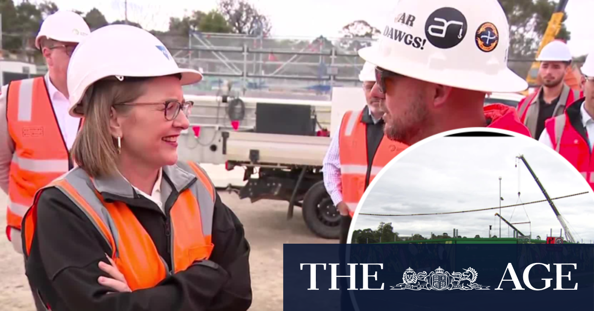 Video New rail link one step closer for Victorians