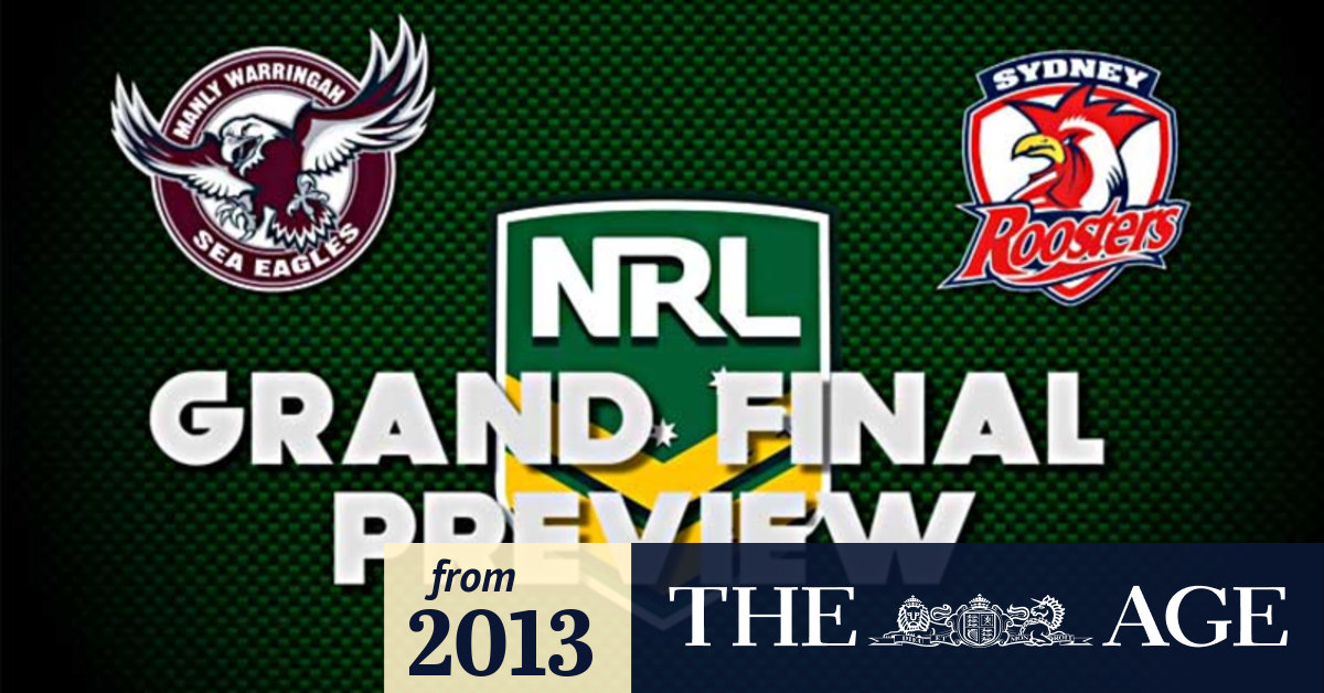 Video Nrl Grand Final Preview Roosters V Sea Eagles