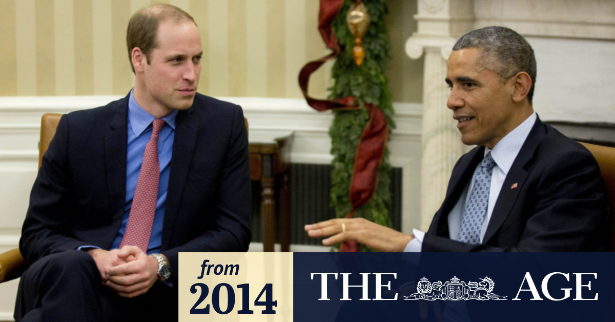 Barack Obama, Prince William meet during White House visit