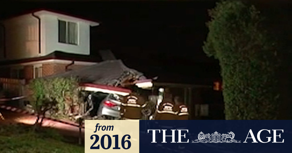 Video: Car crashes into home while family is sleeping