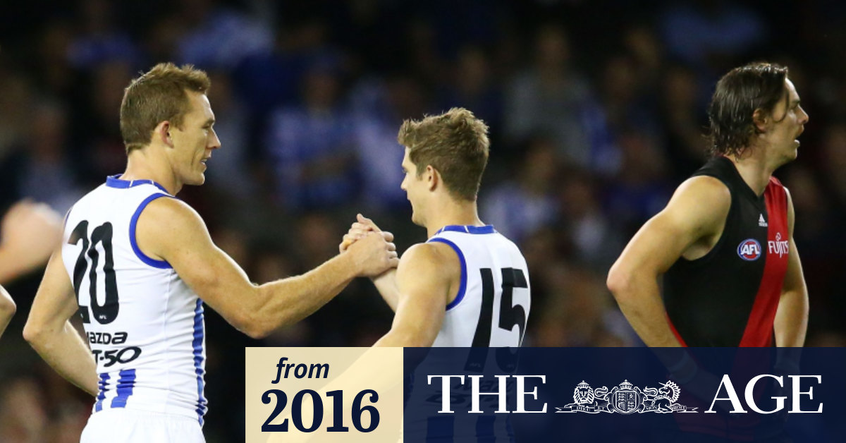 Essendon Vs North Melbourne - North Melbourne V E The ...