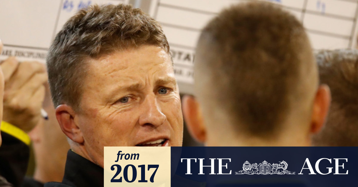 Damien Hardwick Essendon : Damien Hardwick - Richmond ...