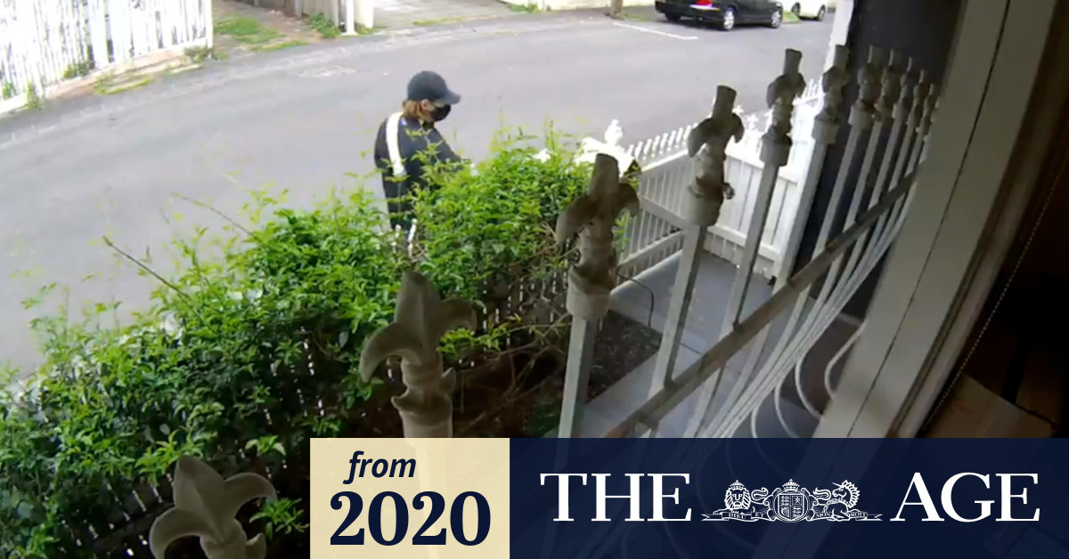 Video: CCTV: Former councillor distributes flyers