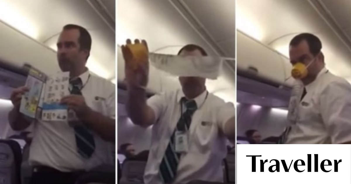 Westjet Flight Attendant Puts The Sass Back Into Inflight Safety Announcements 
