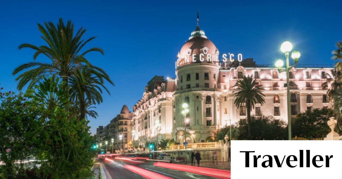 Hotel Le Negresco, Nice, France The eccentric French hotel under the famous dome