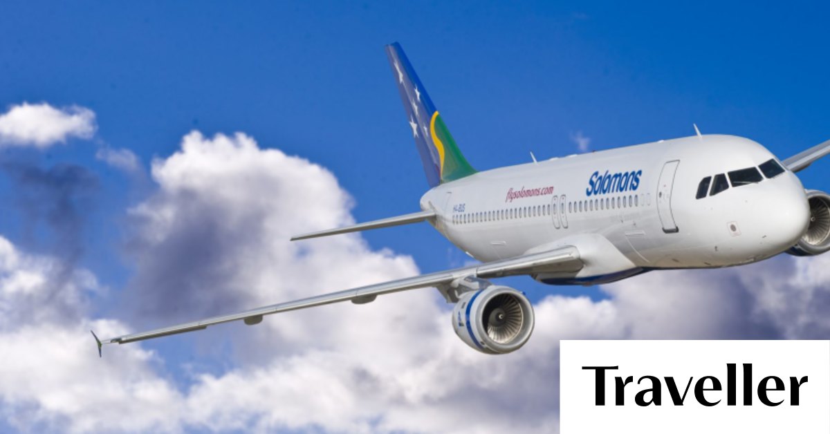 Airline review Solomon Airlines economy
