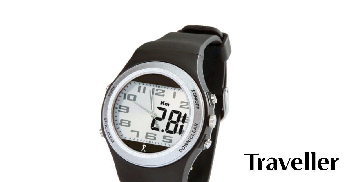 Pedometer watches analogue, heart rate and Garmin Vivofit