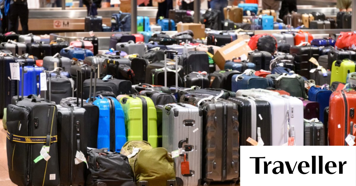 Baggage tracking devices Travellers track their own bags as luggage is