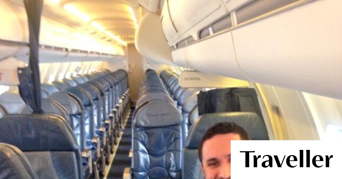 Delta Air Lines flight travels from Cleveland to New York with only two passengers