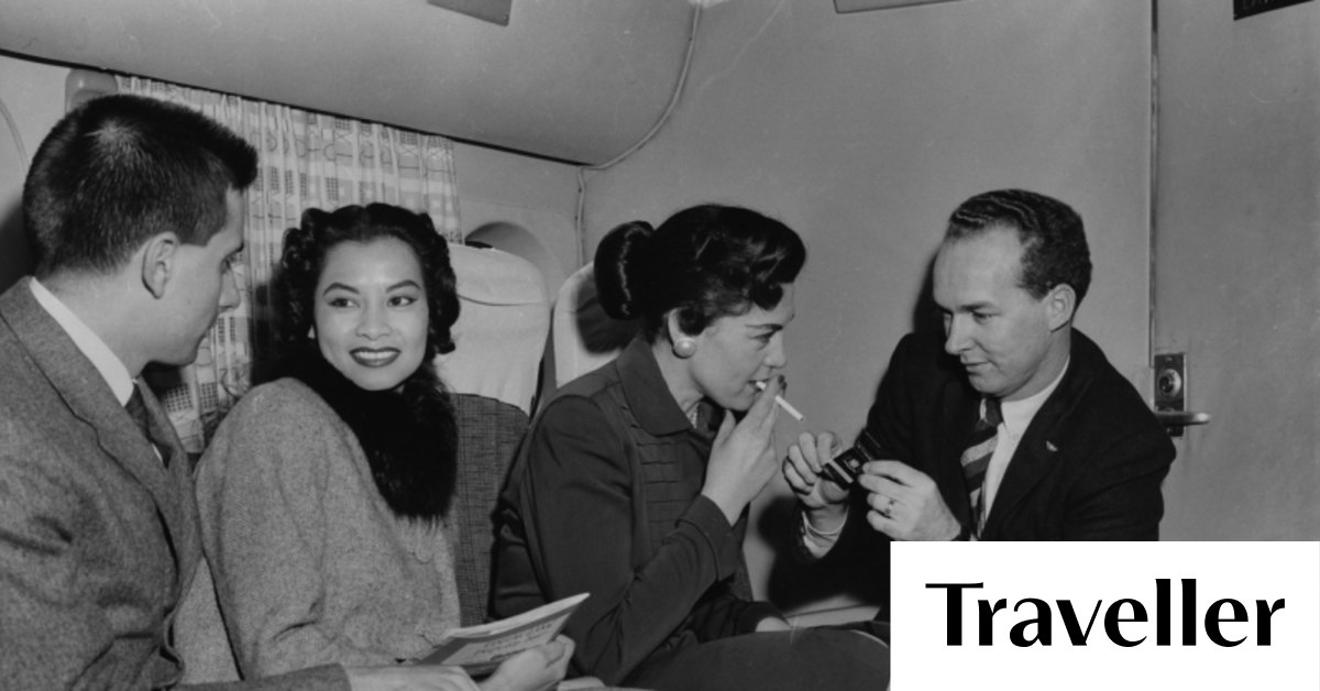 Smoking on planes What it was like when you could smoke on board
