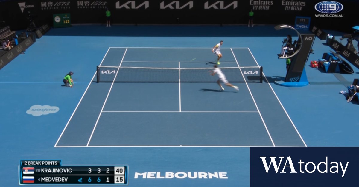 Video: Australian Open: Daniil Medvedev v Filip Krajinović
