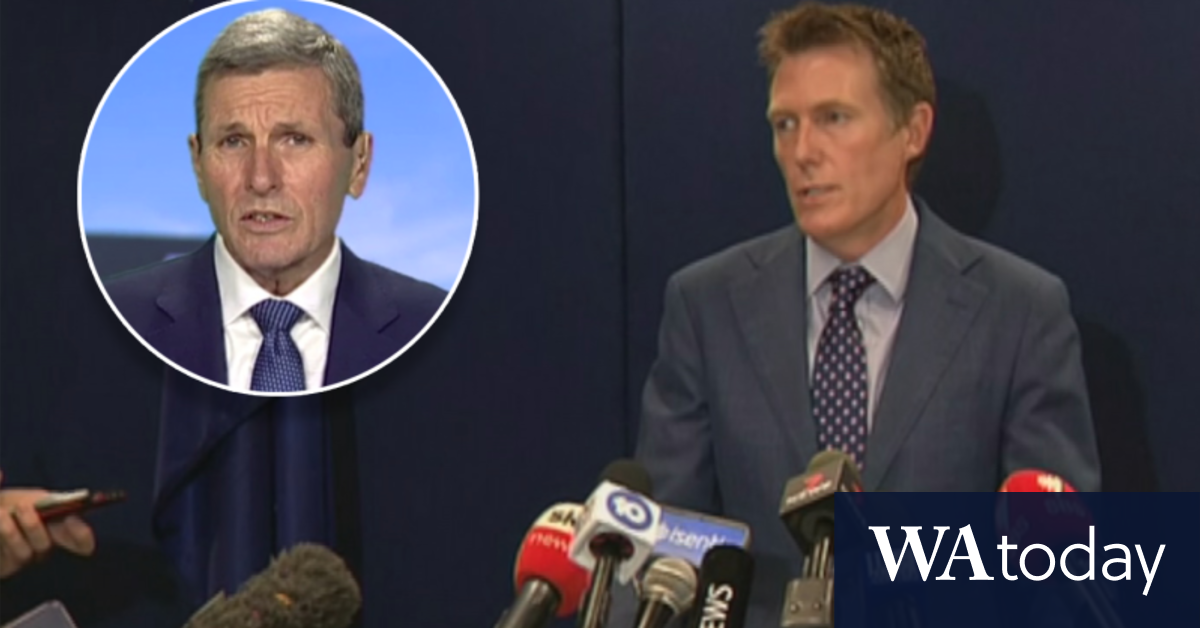 Video: Christian Porter news conference: Chris Uhlmann ...