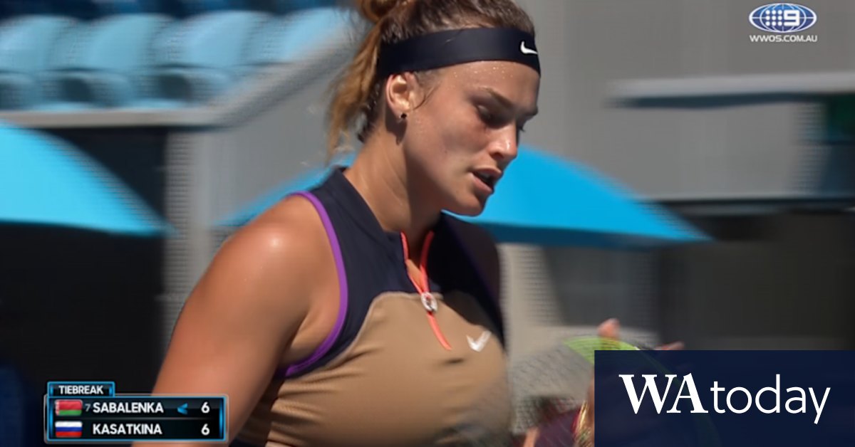 Video: Australian Open: Aryna Sabalenka v Daria Kasatkina