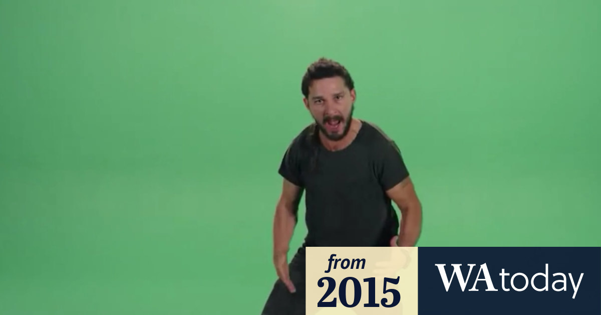 Shia LaBeouf delivers bizarre motivational speech